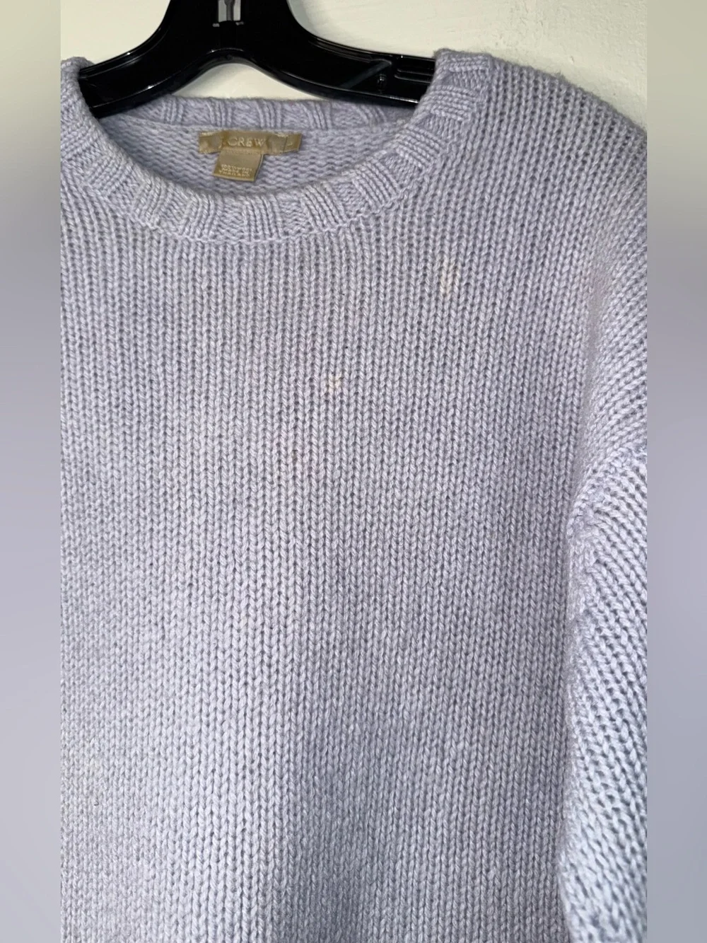 J. Crew Factory Pastel Lavender Crewneck Sweater
